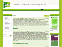 Tablet Screenshot of dgfz-bonn.de